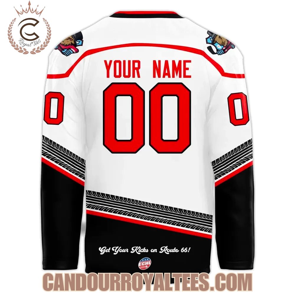 Bloomington Bison Honoring The Centennial Of Route 66 Jersey