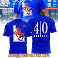 Boise State Broncos 40 Years of Blue Turf Shirt