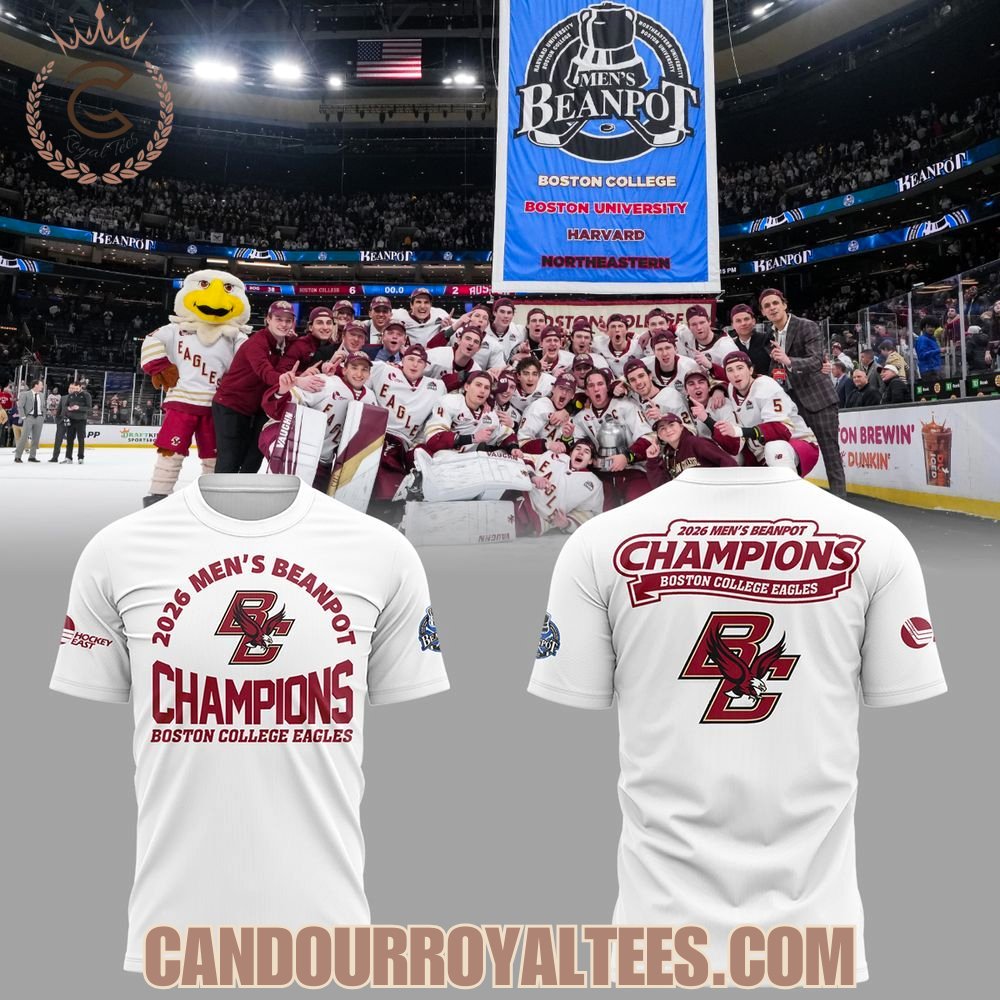 Boston College Eagles 2026 Beanpot Champions Shirt