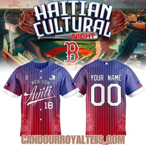 Boston Red Sox Haitian Celebration Night 2026 Jersey