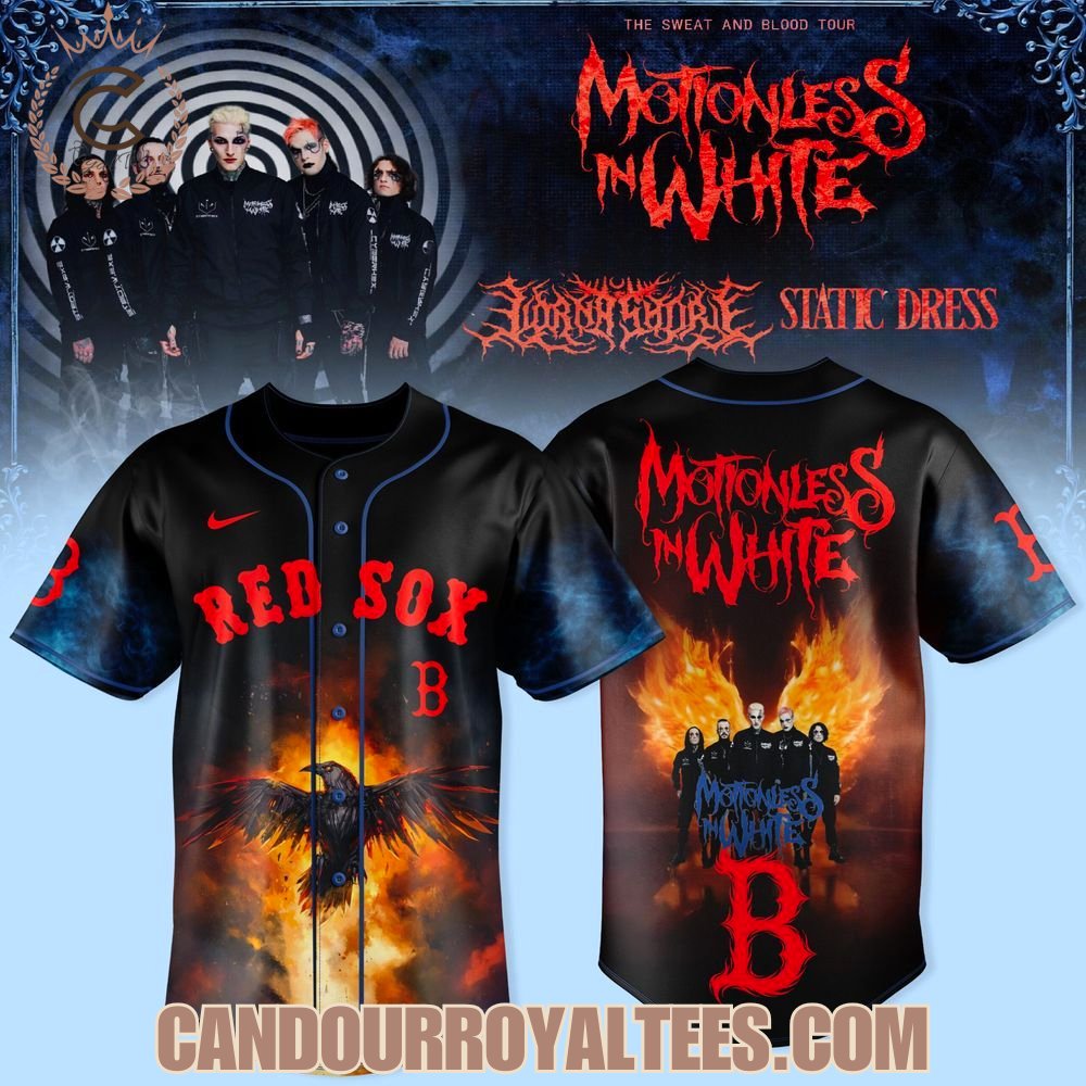 Boston Red Sox x Motionless In White Tour 2026 Jersey
