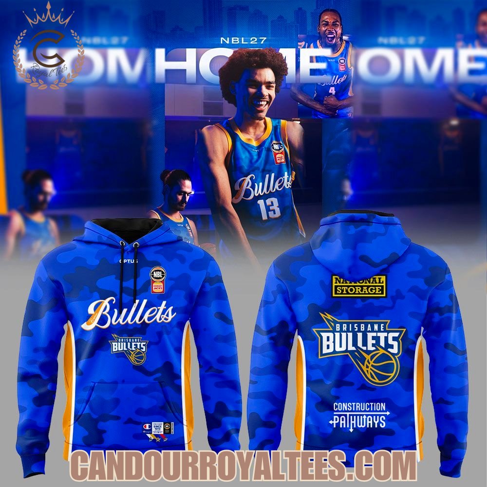 Brisbane Bullets Introducing our Hungry Jack’s NBL27 Hoodie