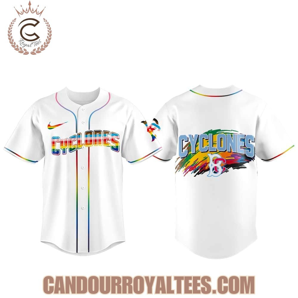 Brooklyn Cyclones Pride Night Jersey