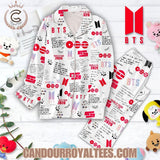 BTS World Tour 2026 Pajamas Set