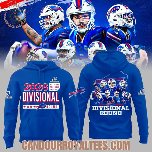 Buffalo Bills 2026 Divisional Hoodie