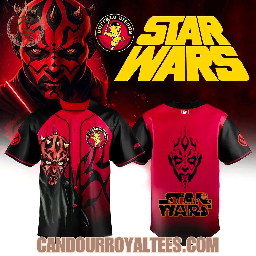 Buffalo Bisons Star Wars Darth Maul Jersey