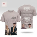 CA7RIEL & PACO AMOROSO FREE SPIRITS World Tour 2026 3D T-Shirt