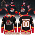 Calgary Wranglers 25th Anniversary Uniform Hockey Jersey