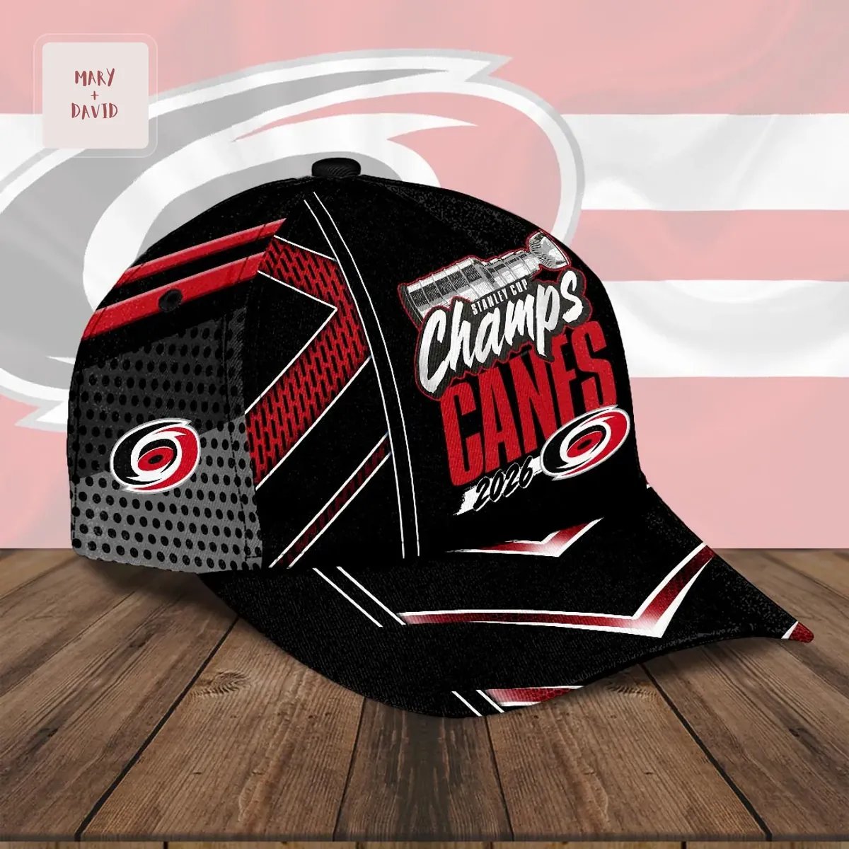 Carolina Hurricanes 2026 Stanley Cup Champions Commemorative Graphic Classic Cap
