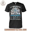Carolina Panthers 31th Anniversary 1995-2026 Thank You For The Memories T-Shirt