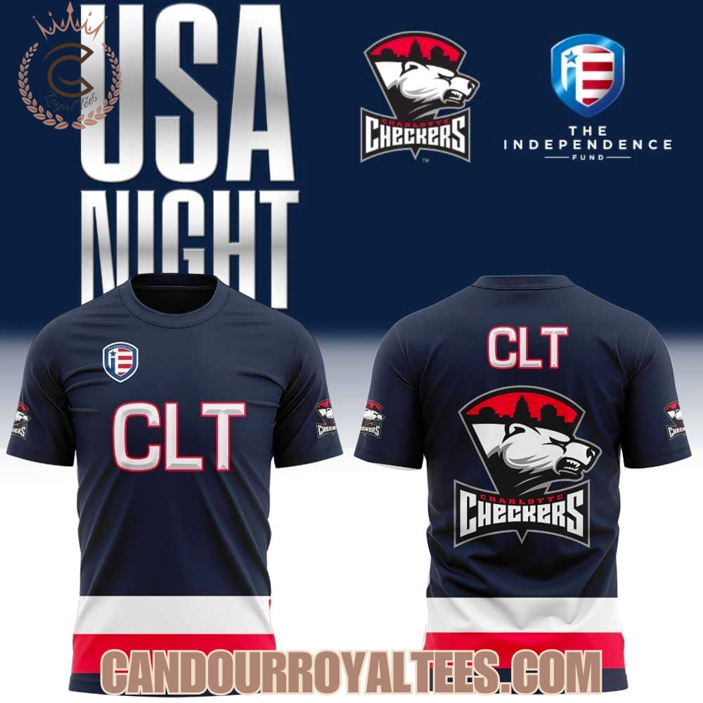 Charlotte Checkers USA Night Hoodie