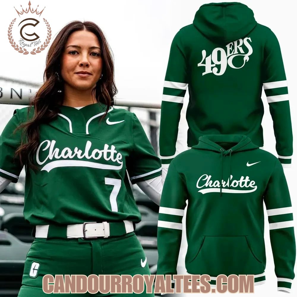 Charlotte Softball Classic Script Hoodie