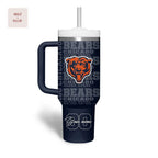 Chicago Bears NFL Personalized Custom Name 40oz Tumbler