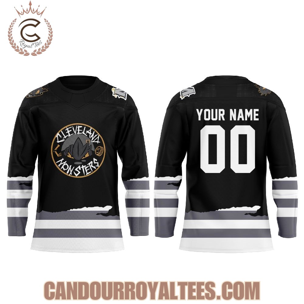 Cleveland Monsters Emo Night 2026 Hockey Jersey