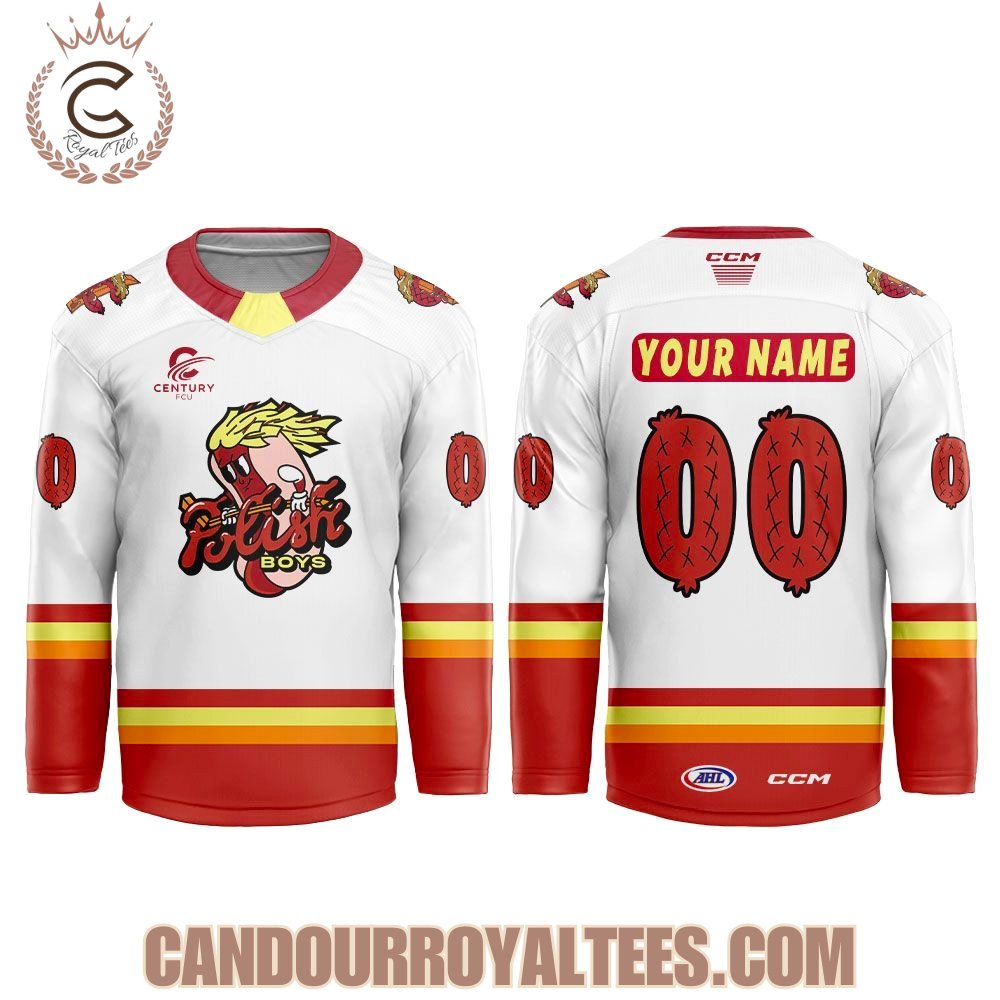 Cleveland Monsters Polish Boys Night Hockey Jersey