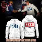 Coach Mike Vrabel New England Patriots We All We Got, We All We Need Hoodie