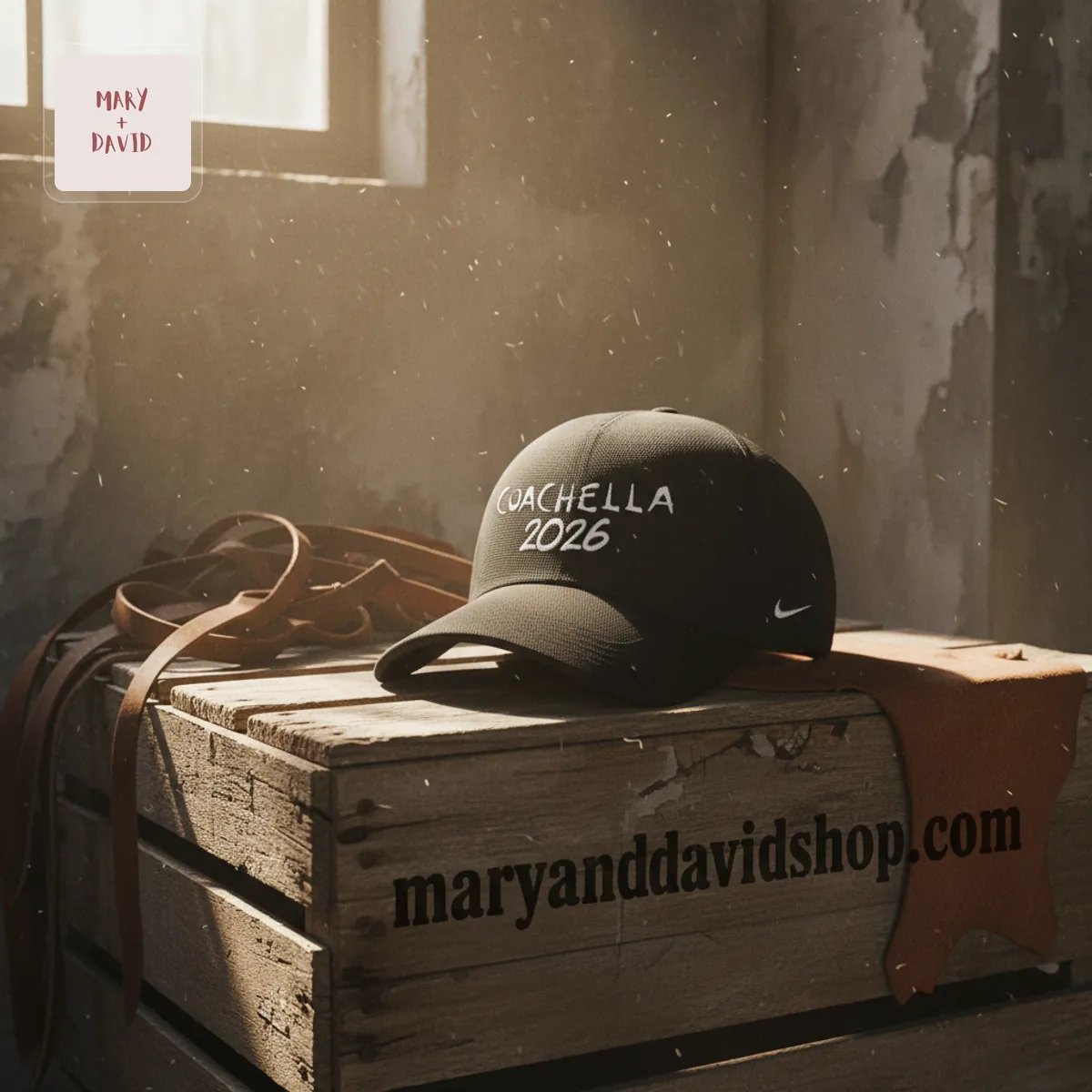 Coachella 2026 Nike Embroidered Festival Cap