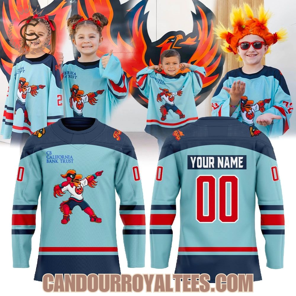 Coachella Valley Firebirds Kid’s Night 2026 Hockey Jersey