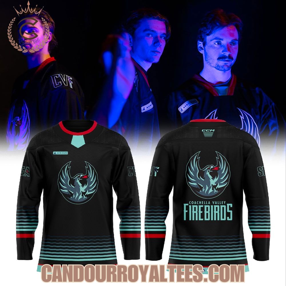 Coachella Valley Firebirds Kraken Night 2026 Hockey Jersey