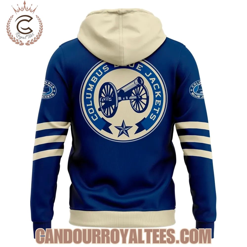 Columbus Blue Jackets 2026 Military Appreciation Night Hoodie