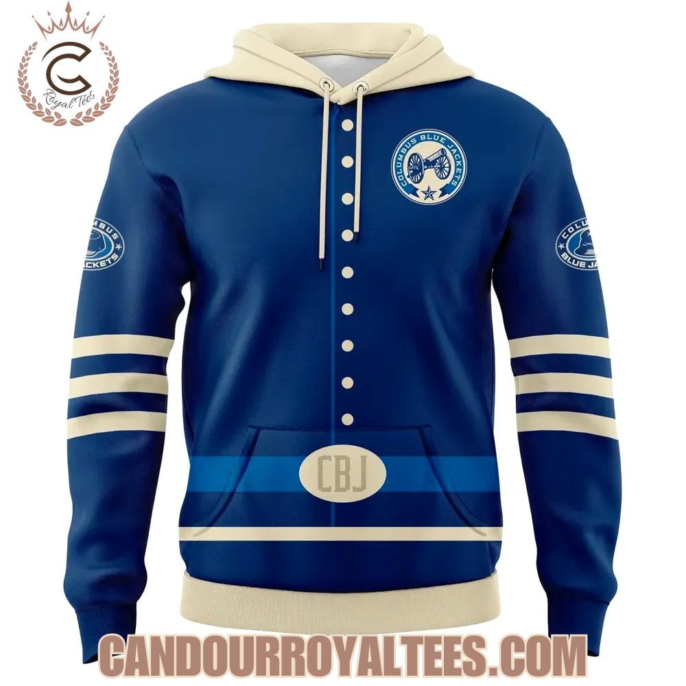 Columbus Blue Jackets 2026 Military Appreciation Night Hoodie