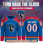 Columbus River Dragons 2026 Turn Back the Clock Jersey