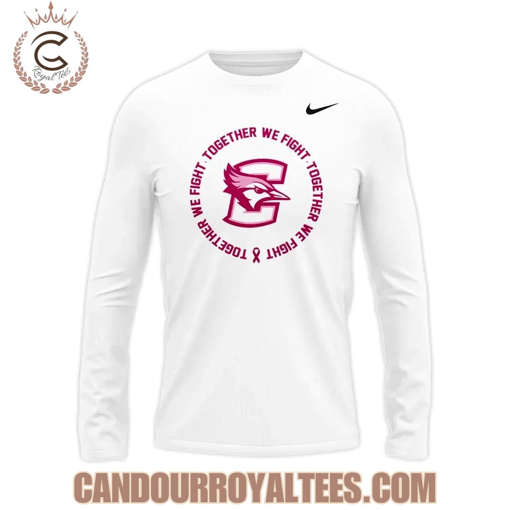 Creighton Basketball Pink Out Together We Fight Long Sleeve Shirt