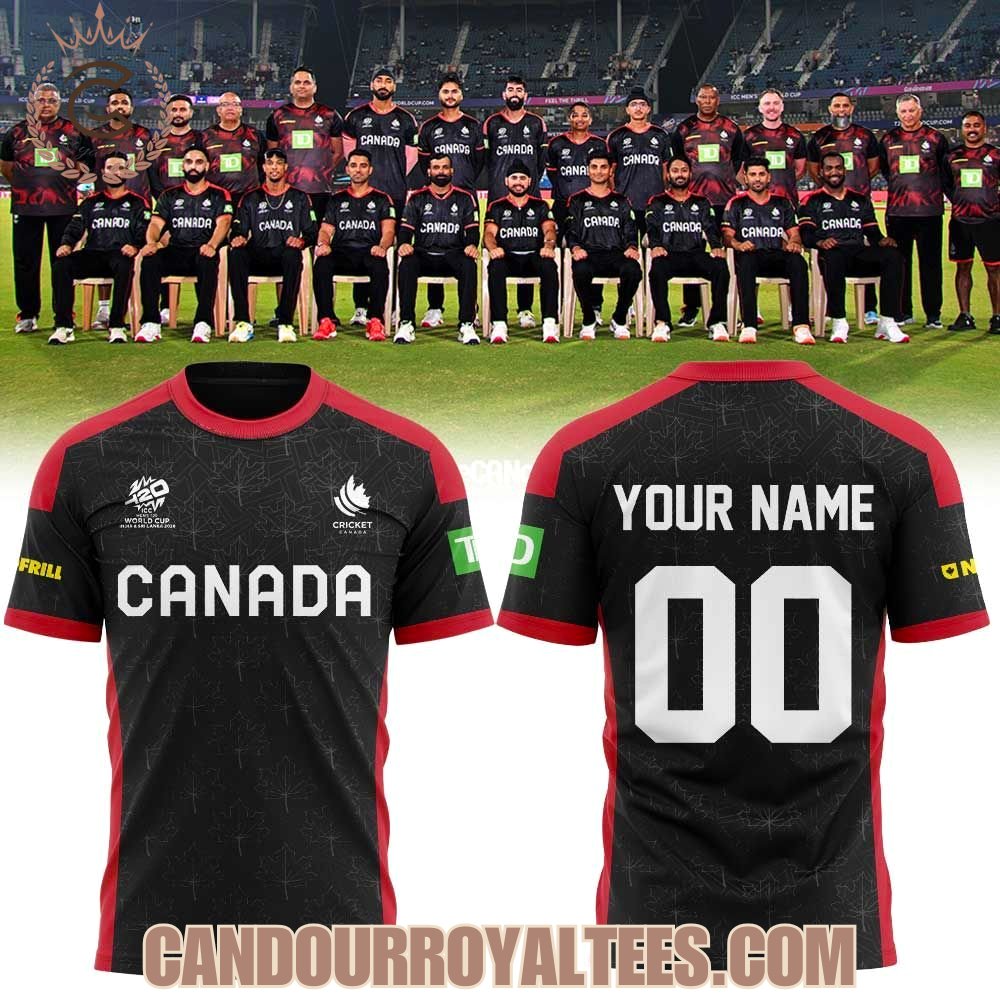 Cricket Canada ICC Cricket Men’s T20 World Cup 2026 Shirt