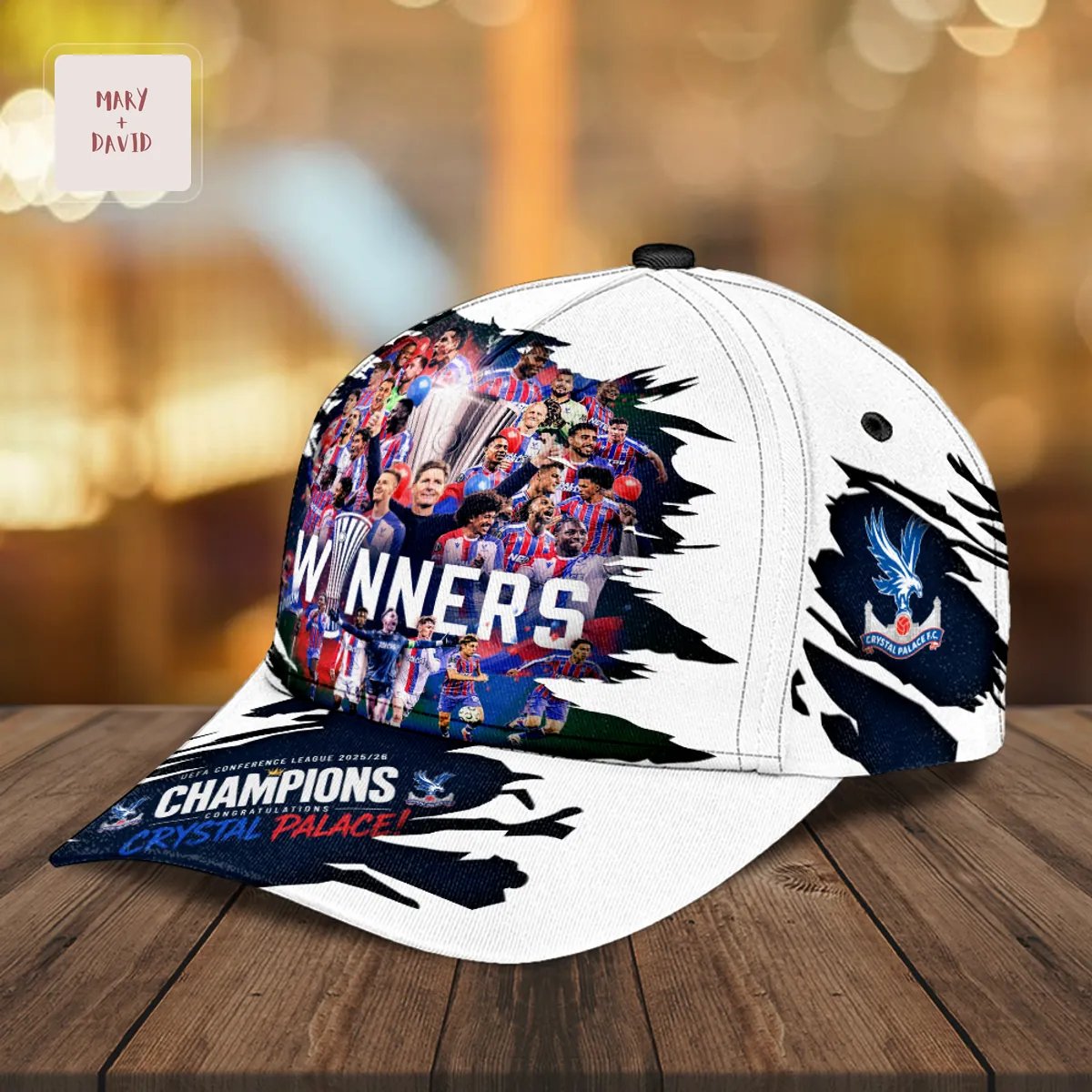 Crystal Palace FC UEFA Conference League 2025/26 Champions Commemorative Baseball Cap