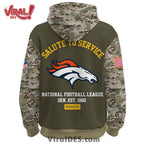 Denver Broncos 2025 Salute to Service Hoodie, Long Pants