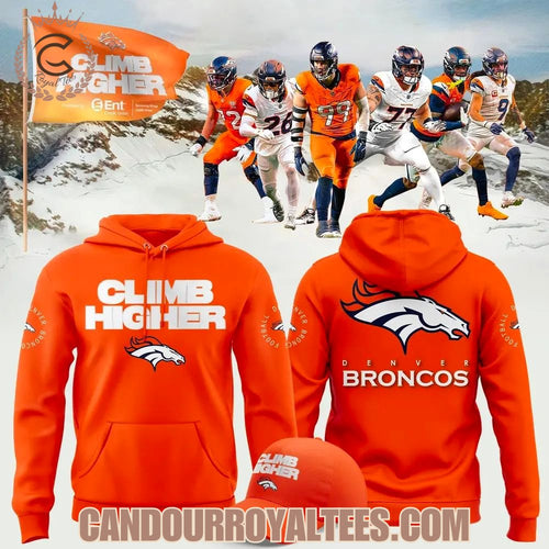 Denver Broncos Climb Higher 2025-2026 Hoodie