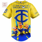 Despicable Me 4 Minions Minnesota Twins Limited Edition Baseball Jersey