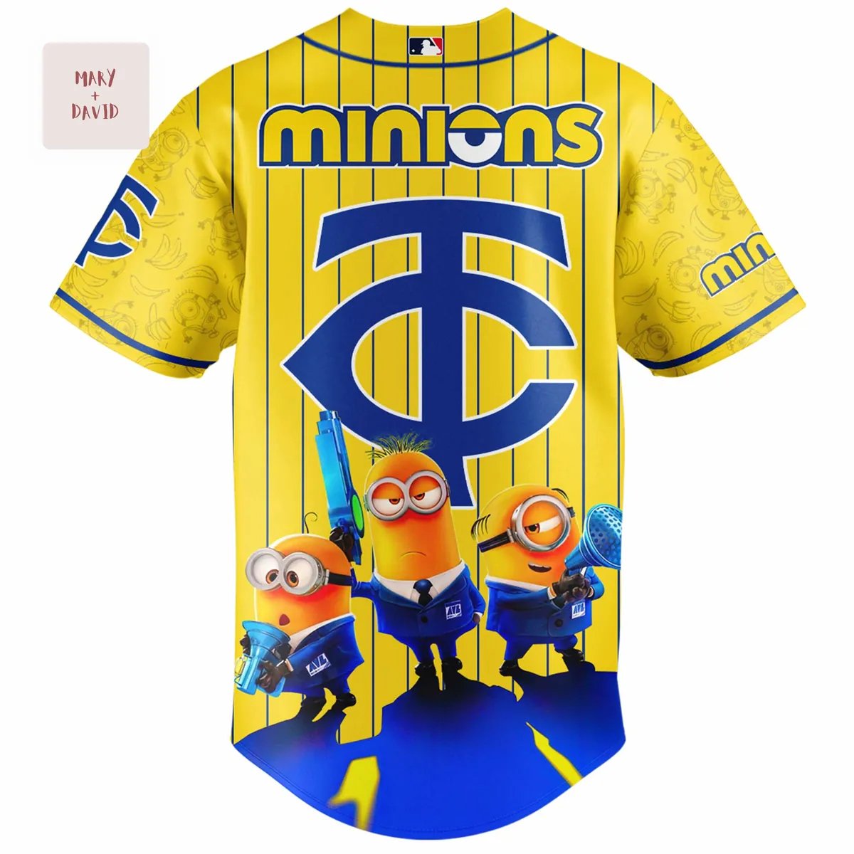Despicable Me 4 Minions Minnesota Twins Limited Edition Baseball Jersey