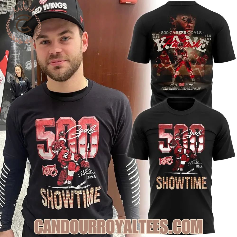 Detroit Red Wings Patrick Kane 500th Goal T-Shirt, Hoodie