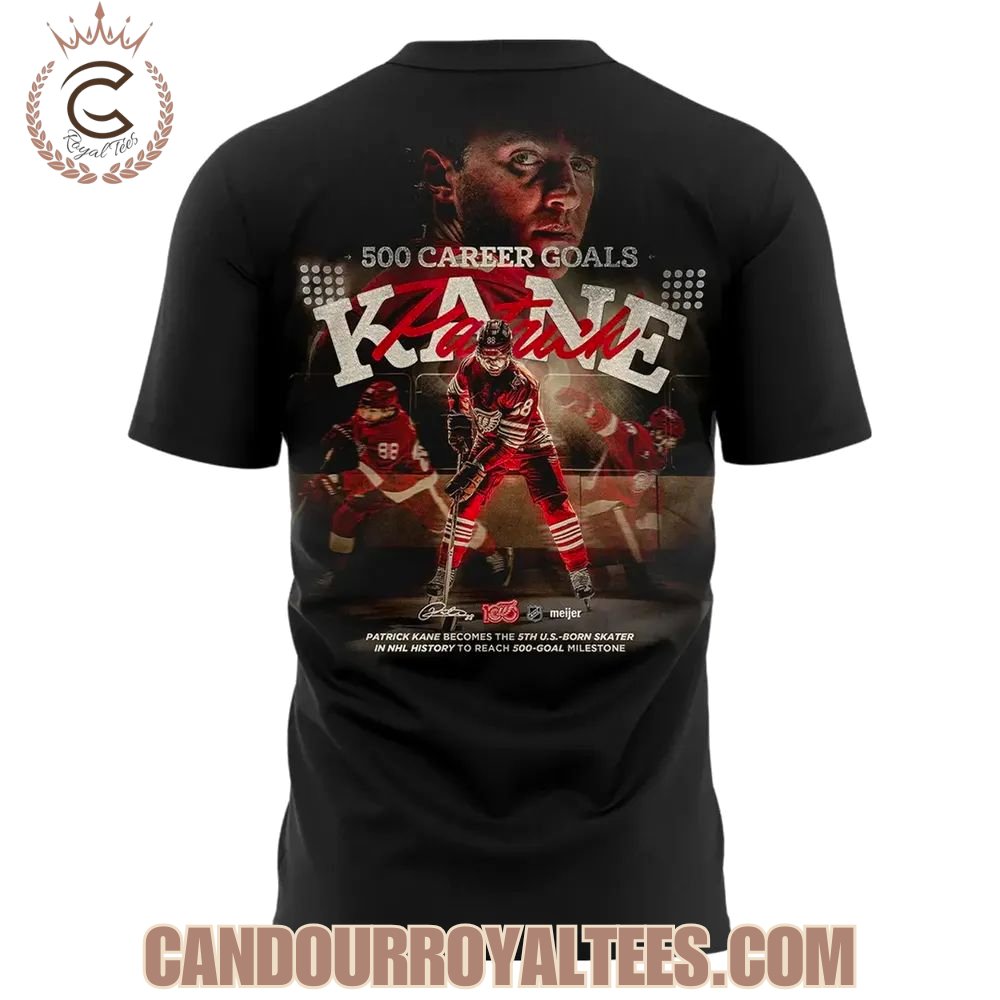 Detroit Red Wings Patrick Kane 500th Goal T-Shirt, Hoodie