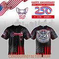 El Paso Chihuahuas x 250 Years USA Anniversary Jersey