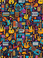 Multiple Musical Instruments Shirt