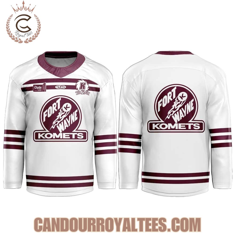Fort Wayne Komets Where it all began 1952 Hockey Jersey