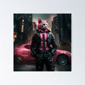 Vice City Cat Poster