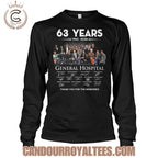General Hospital 63 Years 1963-2026 Thank You For The Memories T-Shirt