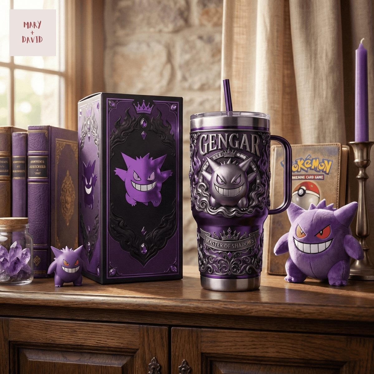 Gengar Master Of Shadows 40Oz Tumbler