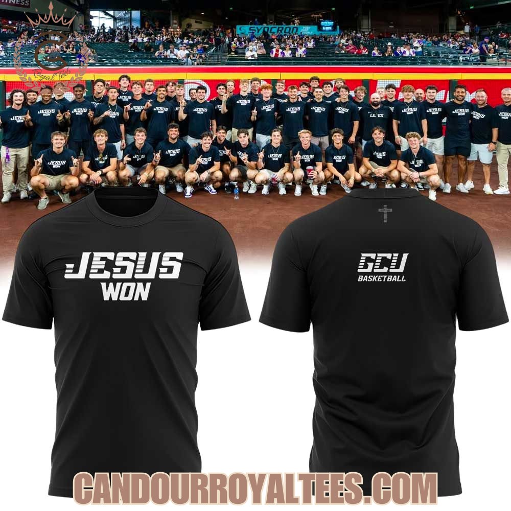 Grand Canyon Baseball Jesus Won Shirt