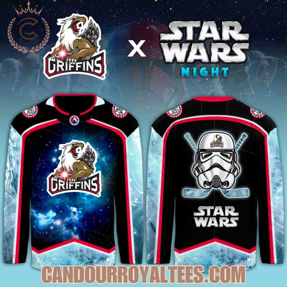 Grand Rapids Griffins Star Wars Night Game Hockey Jersey