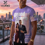 Grand Theft Auto VI Purple Vice City T-Shirt