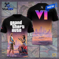 Grand Theft Auto VI Sunset T-Shirt