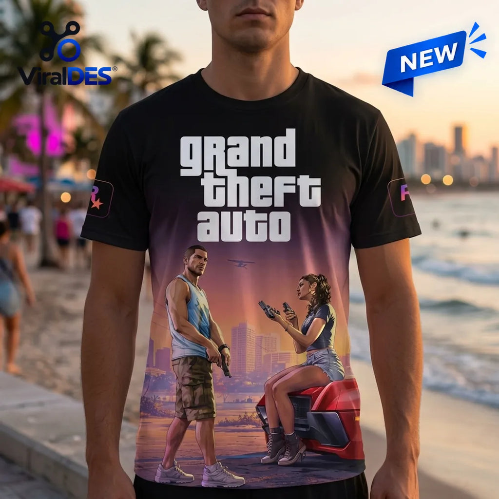 Grand Theft Auto VI Sunset T-Shirt