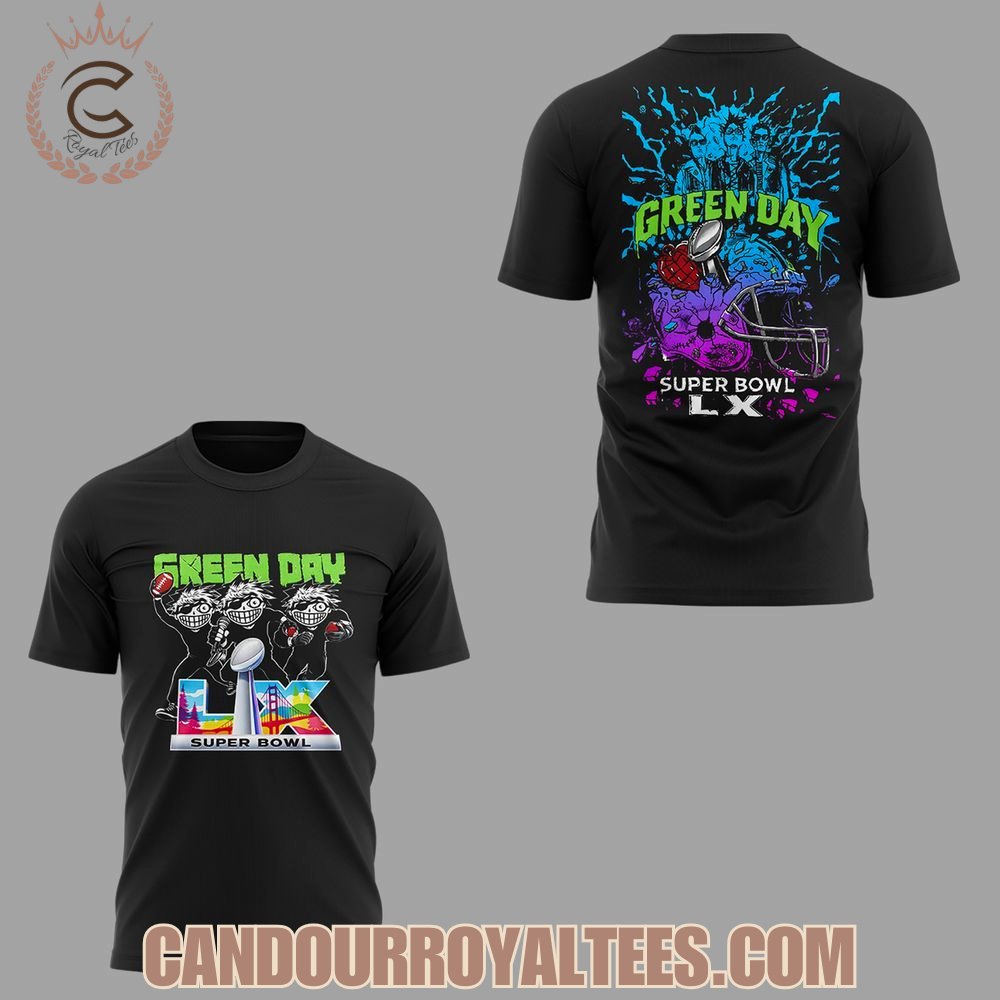 Greeen Day Super Bowl LX Shirt