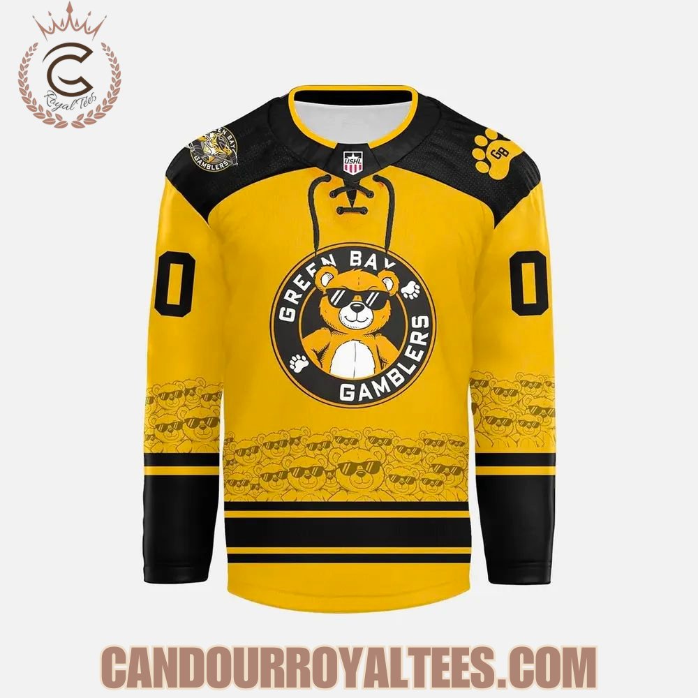 Green Bay Gamblers 2026 Teddy Bear Hockey Jersey