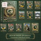 Green Bay Packers 107th Anniversary Commemorative Limited Edition Bicycle Playing Cards