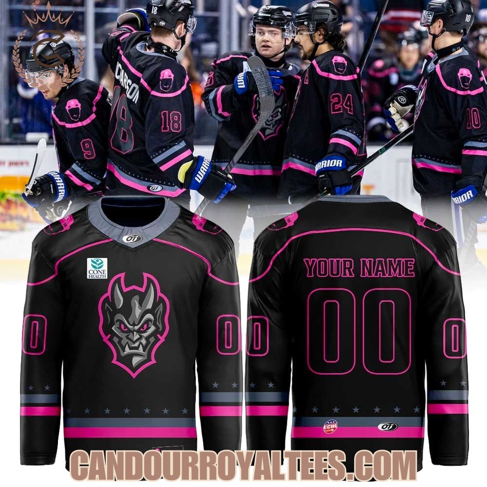 Greensboro Gargoyles celebrate Biz’s birthday Hockey Jersey